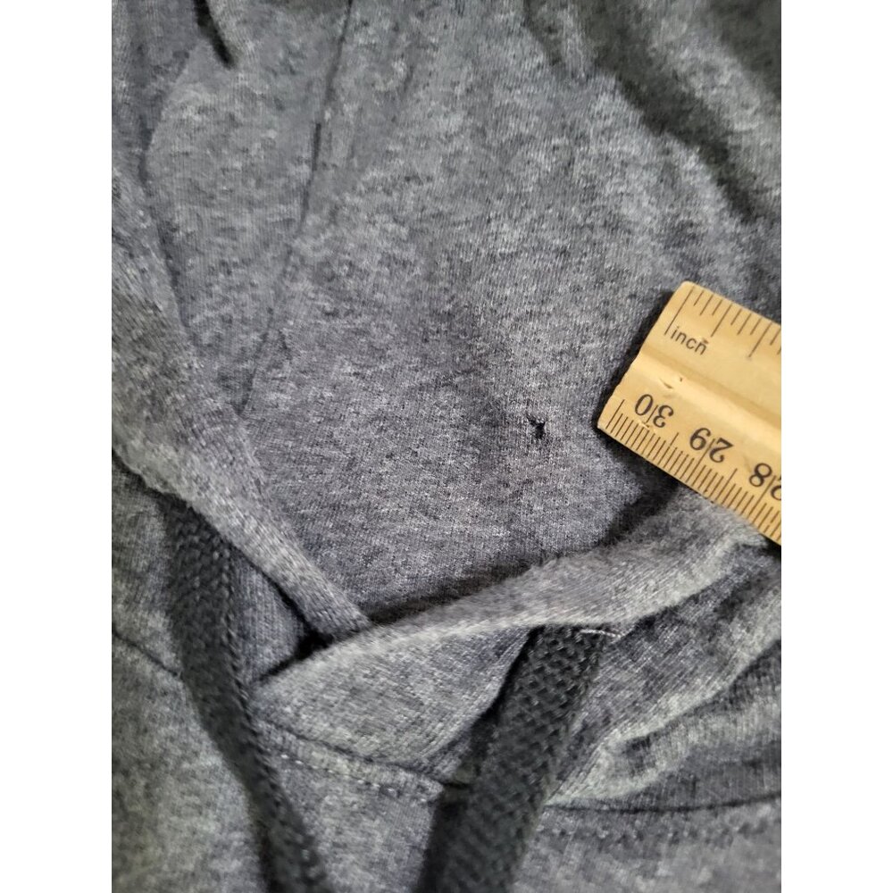 Nike Sportswear Club Pullover Hooded Shirt Gray Men's SZ M BV2746 *flaw - Picture 5 of 9